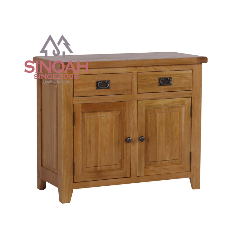 Tủ Gỗ Sồi Rustic 2 Cửa