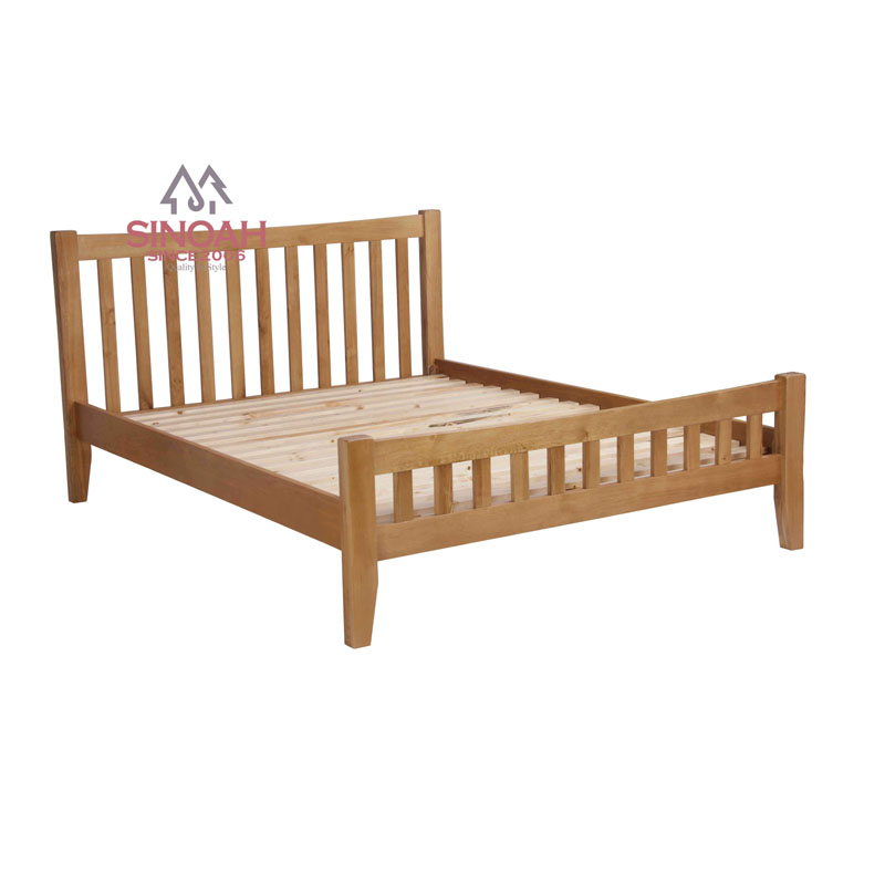 Phong cách giường ngủ Rustic Oak Winsor