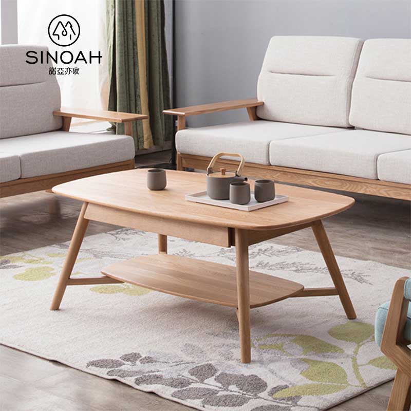 Bàn cà phê Rustic Oak Range