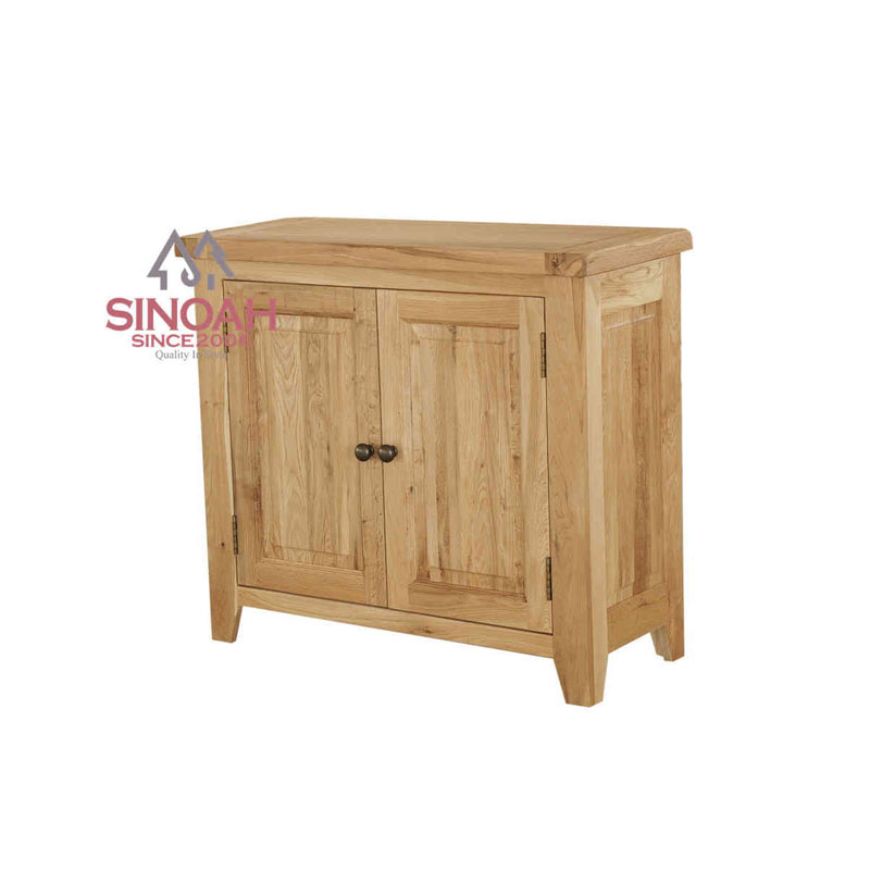 Tủ Gỗ Sồi Nhỏ 2 Cửa Rustic Oak